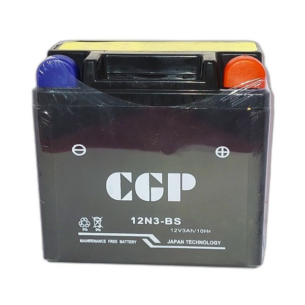 باتری موتورسیکلت سی جی پی مدل 12 v7 a مناسب برای  موتورسیکلت هوندا