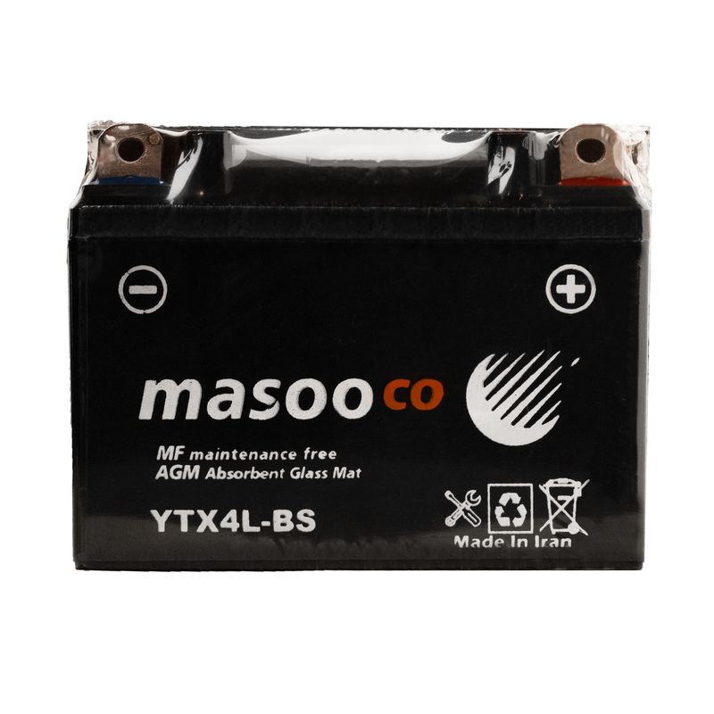 باتری موتورسیکلت ماسوکو مدل ytx4l bs