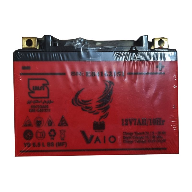 باتری موتورسیکلت مدل vaio(12v 7a)‌