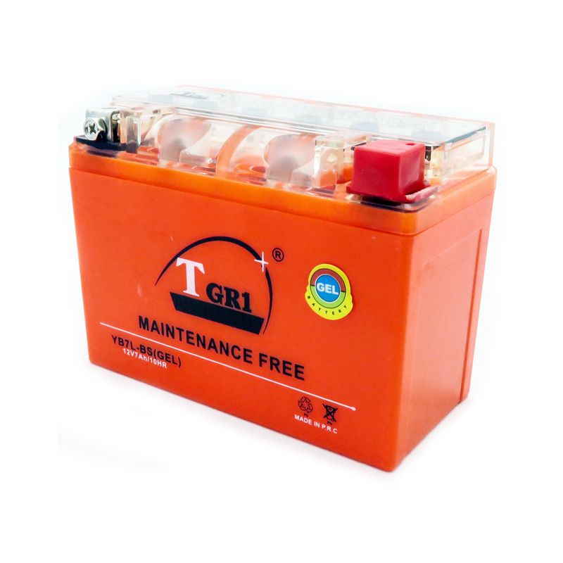 باتری ژله ای موتور سیکلت تی جی آر وان مدل 12v7ahمناسب برای طرح هندا استارتی