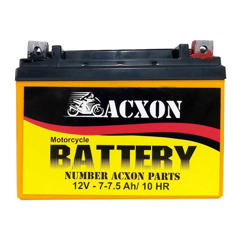 باطری موتور سیکلت اکسون مدل 12v 7.5 ah