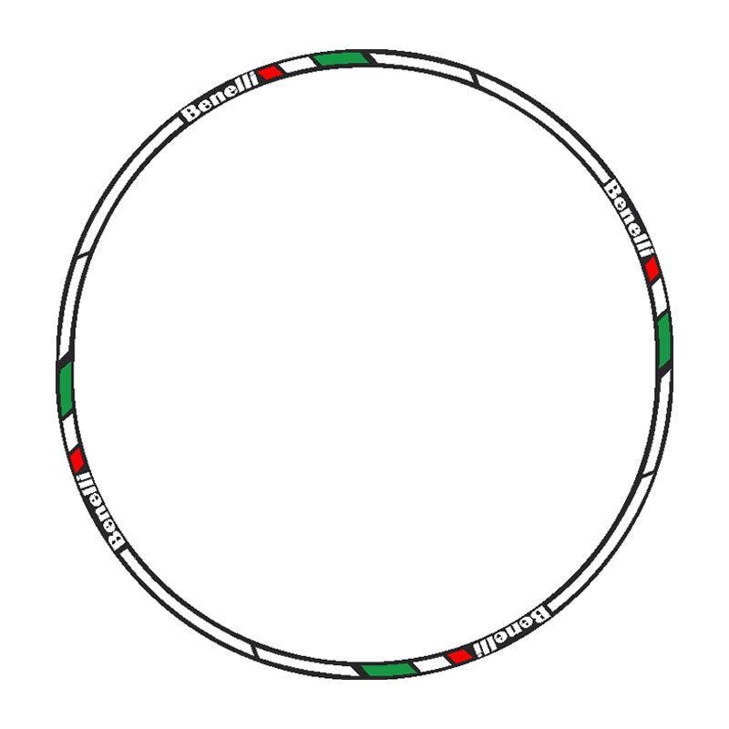 برچسب دور رینگ موتورسیکلت رایسان کد dm015bw