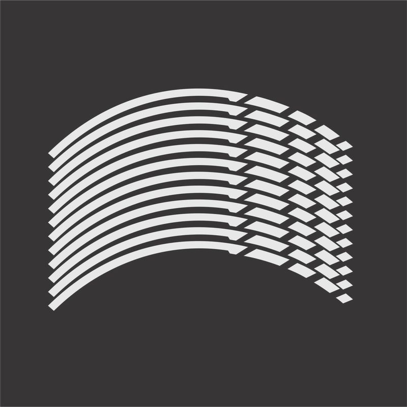 برچسب رینگ موتورسیکلت لیزارد مدل رفلکتیو کد lzd 1048 مجموعه 12 عددی