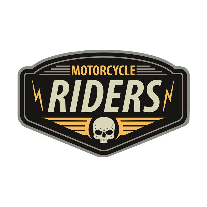 برچسب موتور سیکلت رایسان طرح riders کد sm0061