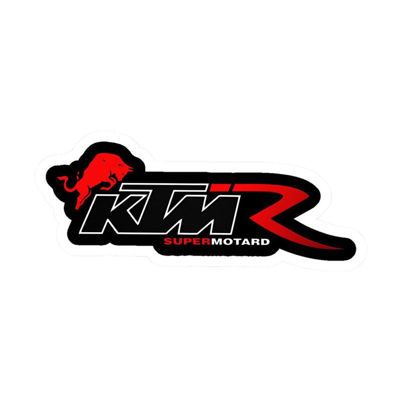 برچسب موتورسیکلت رایسان طرح ktm r کد sm101