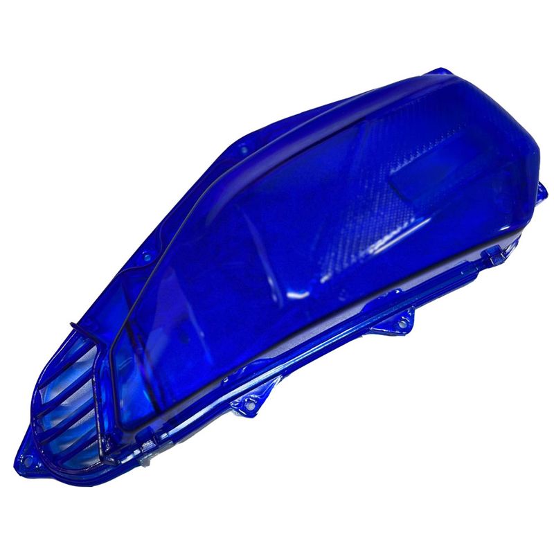 درب هواکش موتور سیکلت وارون مدل شیشه ای کد blu مناسب برای هوندا کلیک 150_ واریو150