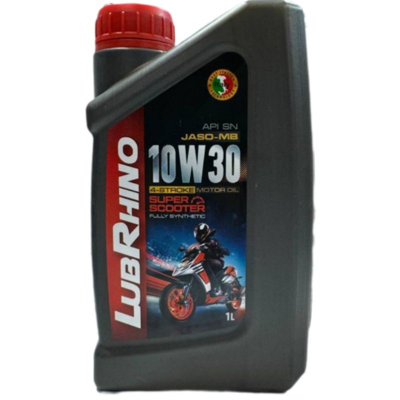 روغن موتور سیکلت تمام سنتتیک لوبرینو مدل sn 10w 30 حجم 1 لیتر