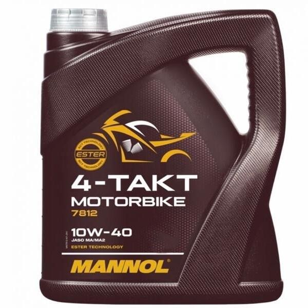 روغن موتور سیکلت تمام سنتتیک مانول مدل sp 10w 40 حجم 4 لیتز