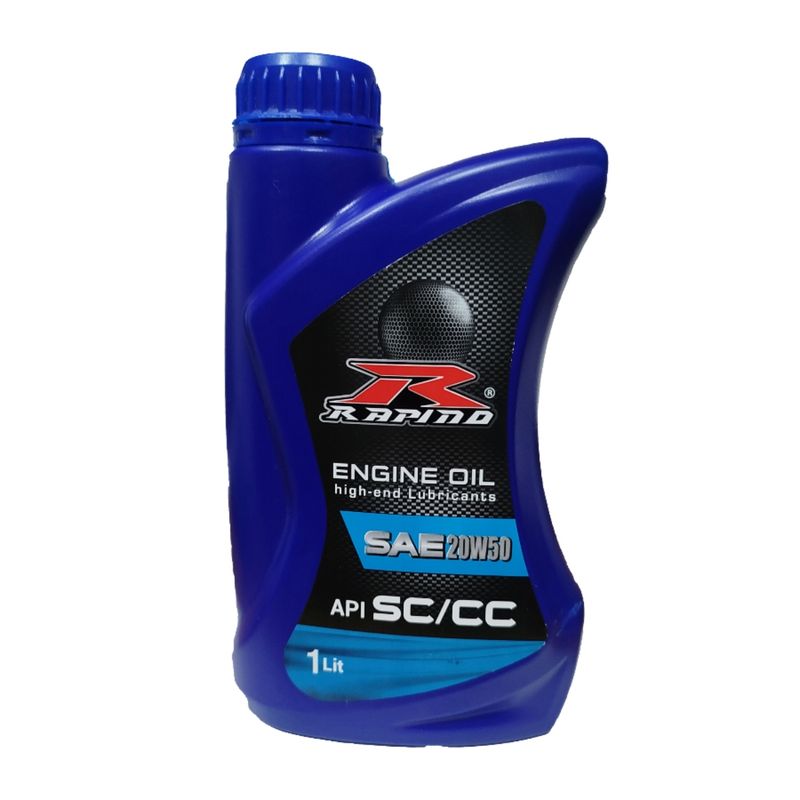 روغن موتور سیکلت معدنی رپیدو مدل sg 20w 50 حجم 1 لیتر
