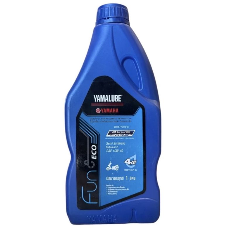 روغن موتور سیکلت نیمه سنتتیک یامالوب مدل sl 10w 40 حجم 1 لیتر
