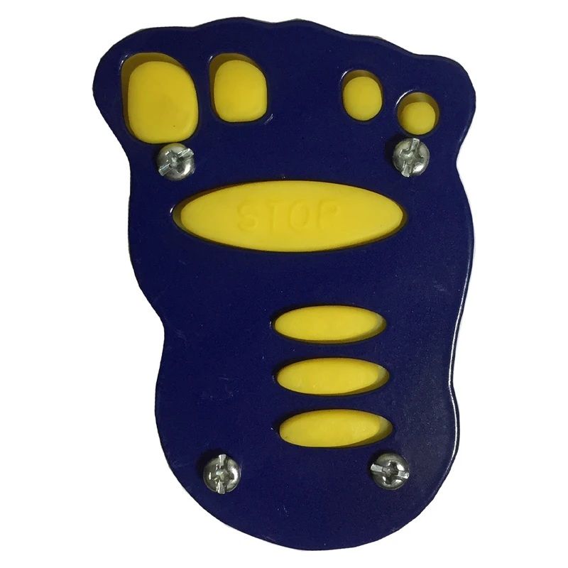 روکش پدال ترمز موتور سیکلت وارون مدل کف پا کد w 43 ylw blu