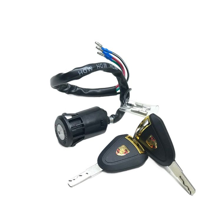 سوییچ موتور سیکلت ام دی اچ مدل zj125 مناسب برای هندا 125 مجموعه سه عددی
