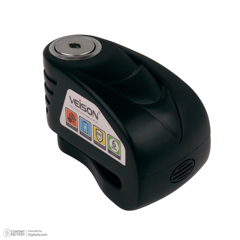 قفل دیسکی موتورسیکلت ویژن مدل دزدگیردار dx18 b