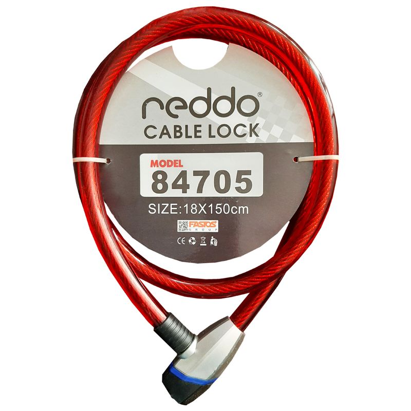 قفل موتور سیکلت کابلی ندو مدل ndo_rd