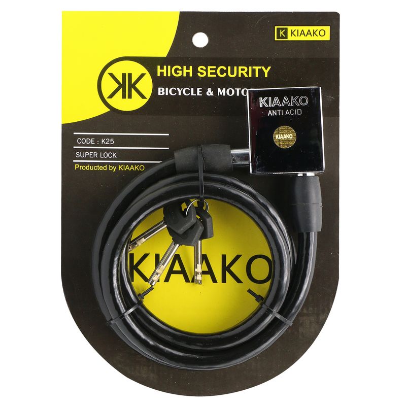 قفل موتور سیکلت کیاآکو مدل k 25