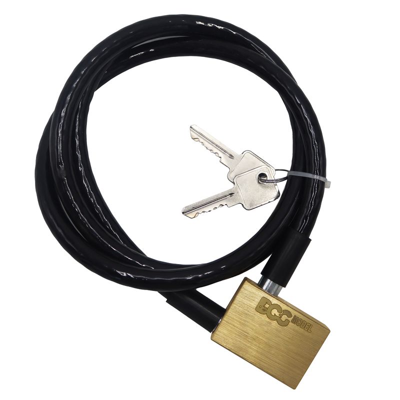 قفل کابلی موتورسیکلت مدل داگ کد yp m160cm