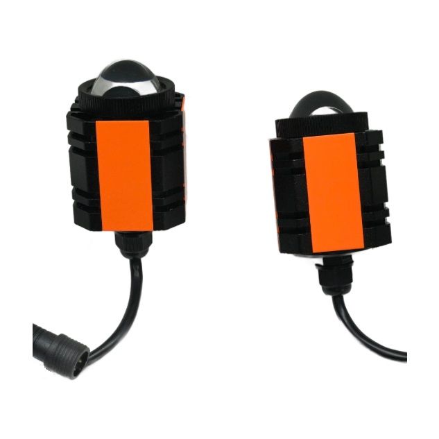 پرژکتور موتور سیکلت مدل led vishay 66 مناسب برای آفرود مجموعه 2 عددی