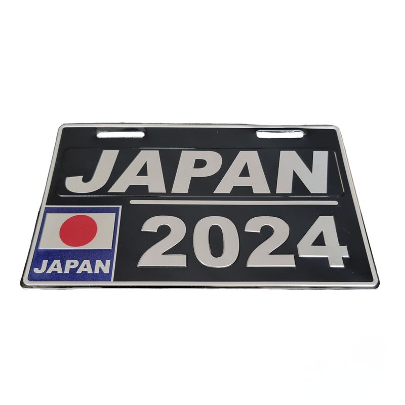 پلاک تزئینی موتورسیکلت طرح japan