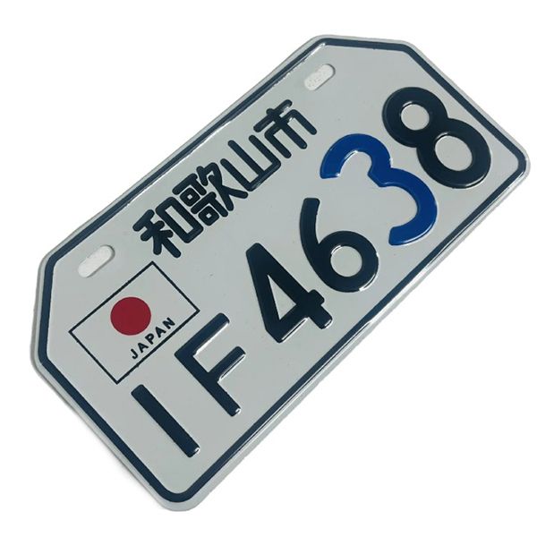 پلاک تزیینی موتور سیکلت وارون مدل w 82 if jpn wh
