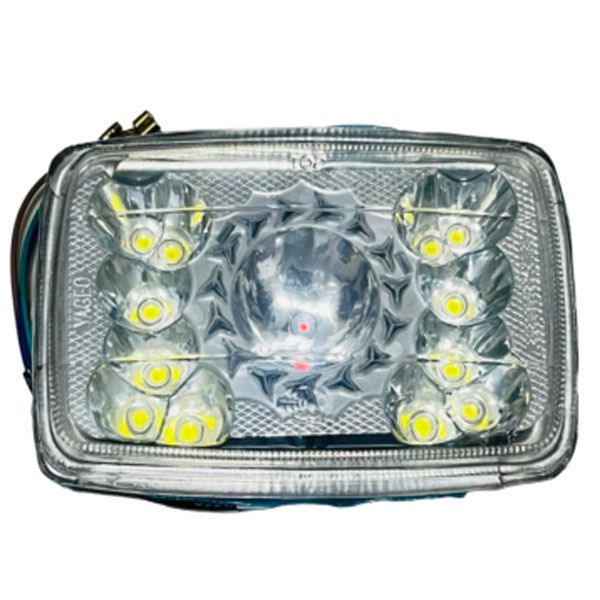 چراغ جلو بلوری ال ای دی موتور سیکلت وارون مدل 12 لنزه کد w 56 smd مناسب برای هوندا