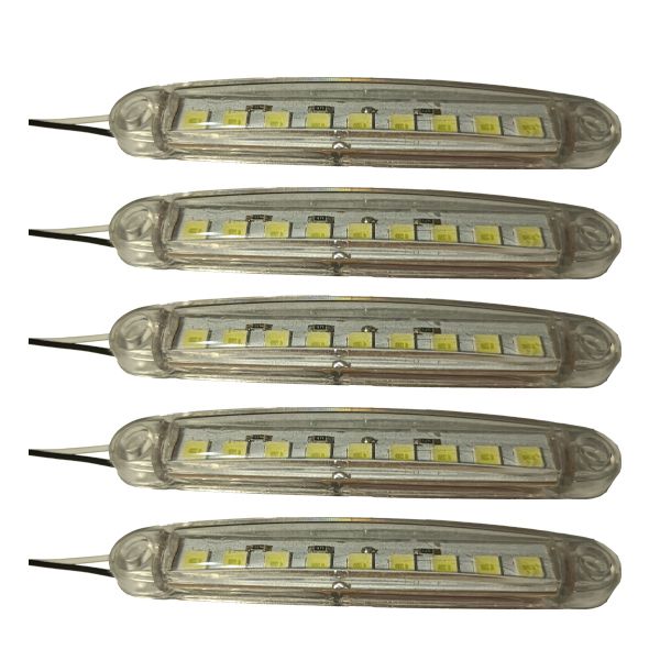 چراغ خطر موتورسیکلت مدل نانو الکترونیک کد bٌw201x5 مجموعه 5 عددی