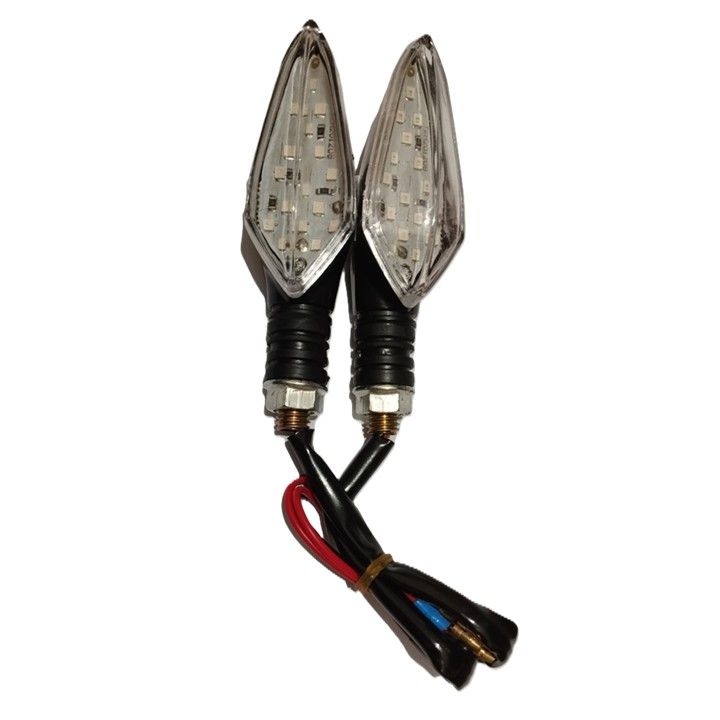 چراغ راهنما led موتور سیکلت مدل yell 12v بسته 2 عددی