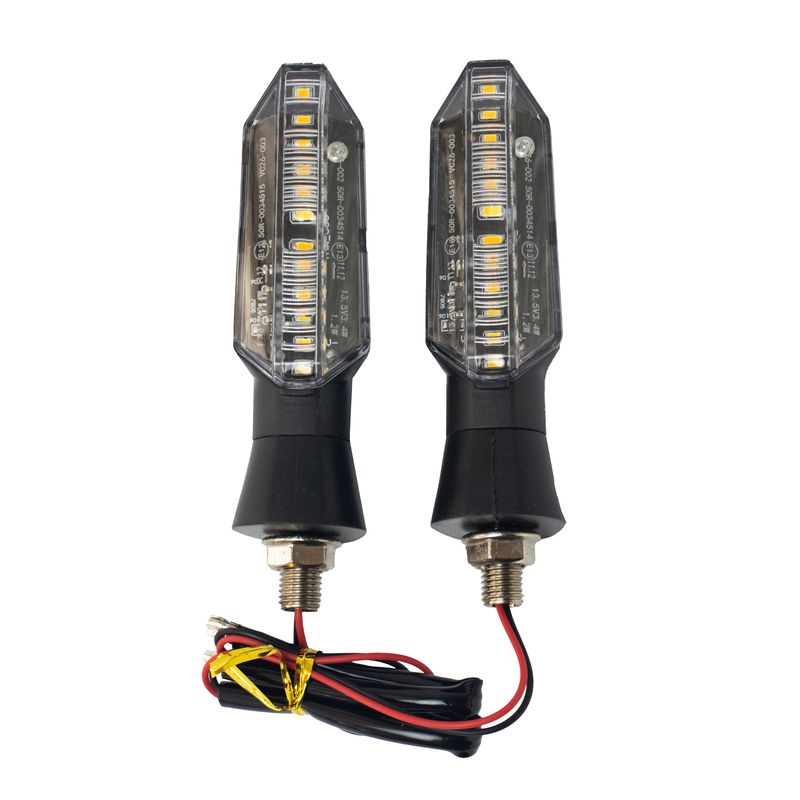 چراغ راهنما موتورسیکلت آراد مدل zxd 192yellow running مجموعه 2 عددی