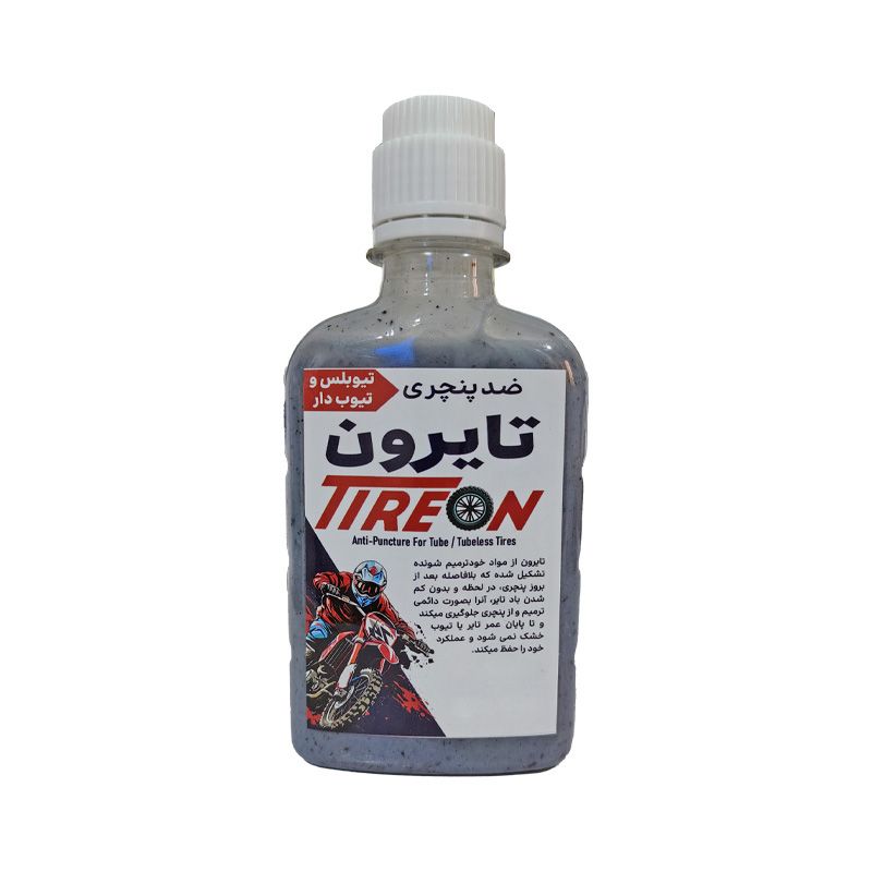 ژل ضدپنچری موتورسیکلت و دوچرخه تایرون مدل t22n وزن 200 گرم