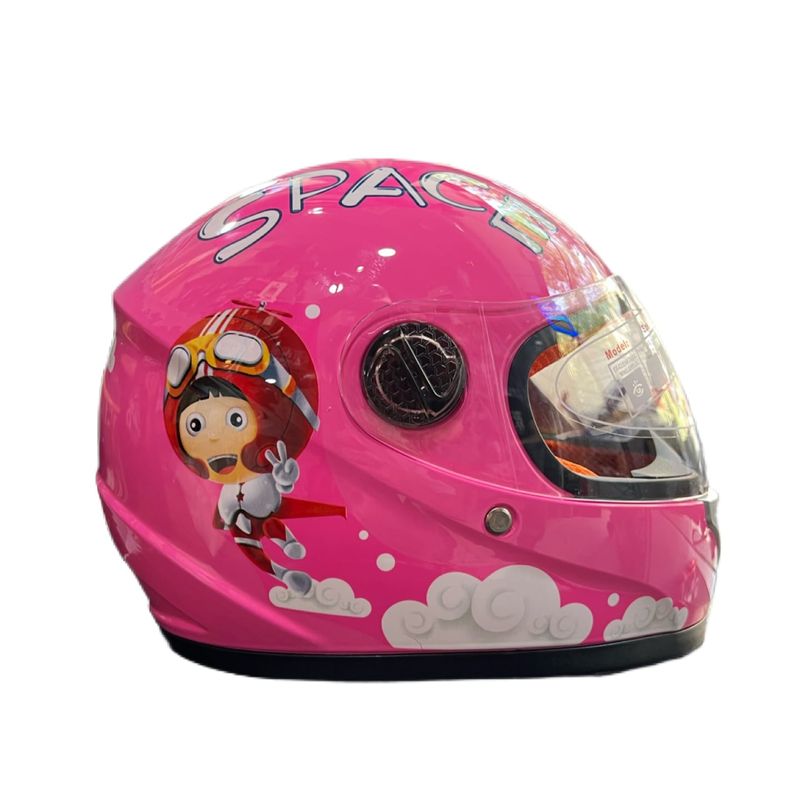 کلاه کاسکت بچه‌گانه مدل ma2 space pink
