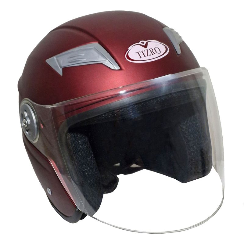 کلاه کاسکت تیزرو مدل tizro red matt