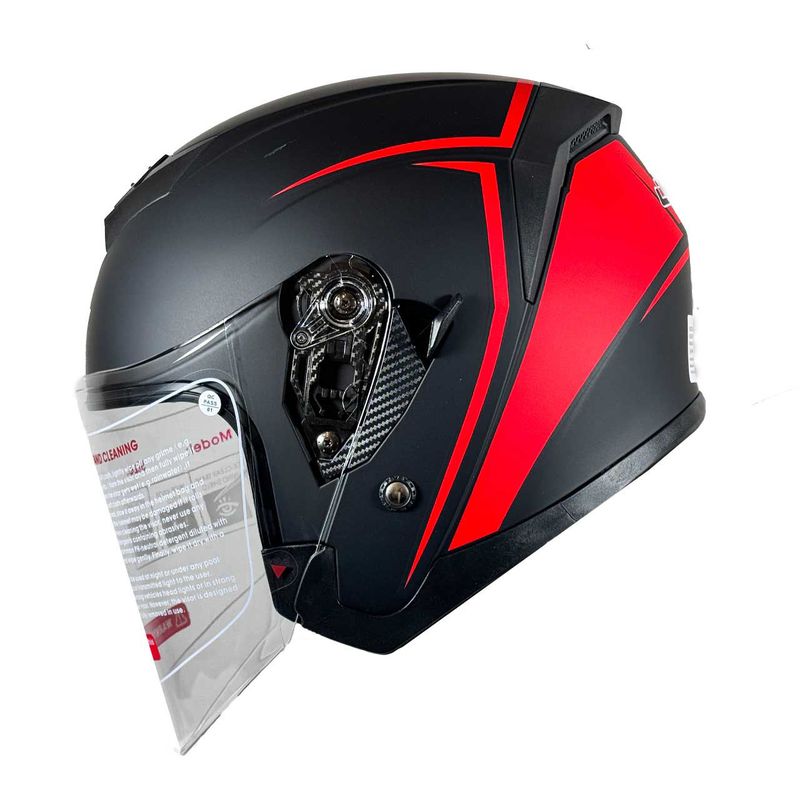 کلاه کاسکت دی ای وان مدل da1 405 blk red