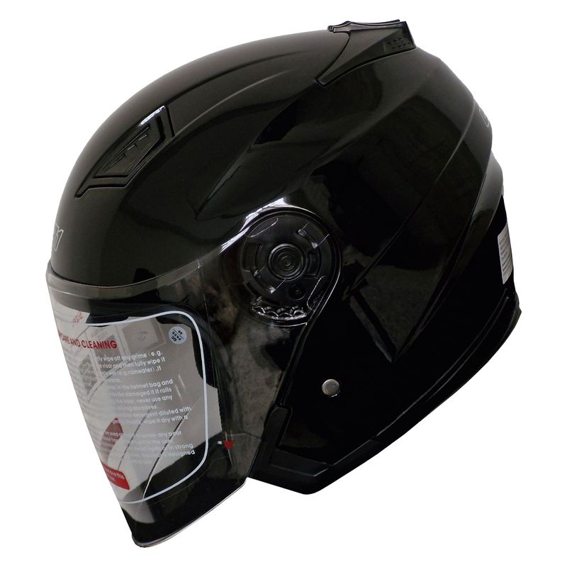 کلاه کاسکت دی ای وان مدل da1_403_bright_black