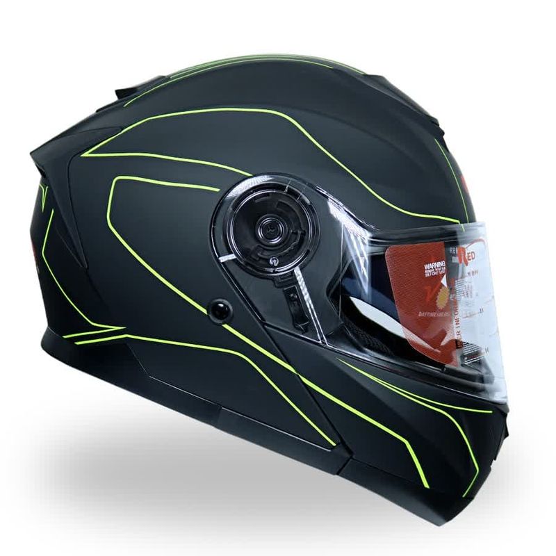کلاه کاسکت ردلاین مدل 937 blackgreen
