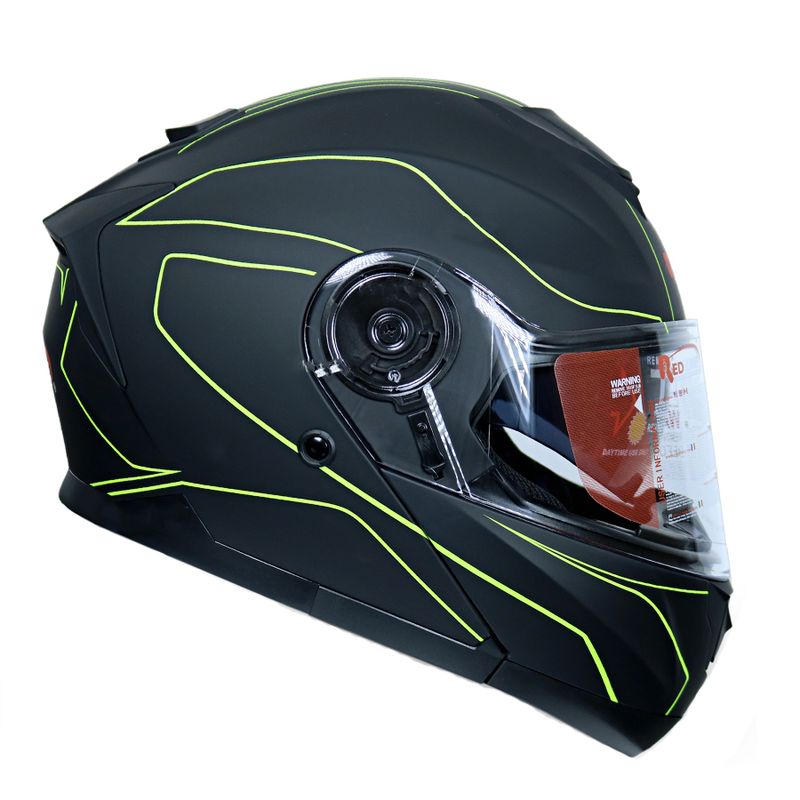 کلاه کاسکت ردلاین مدل 937_matt_greenline