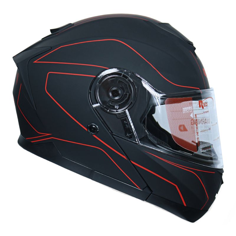 کلاه کاسکت ردلاین مدل 937_matt_red