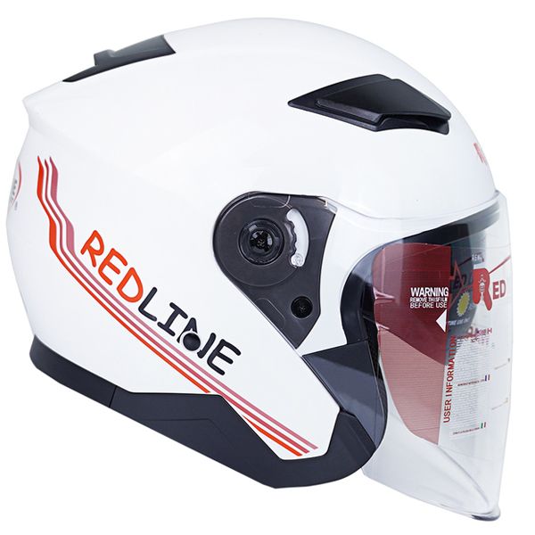 کلاه کاسکت ردلاین مدل بدون فک عینکدار کد 956 wh