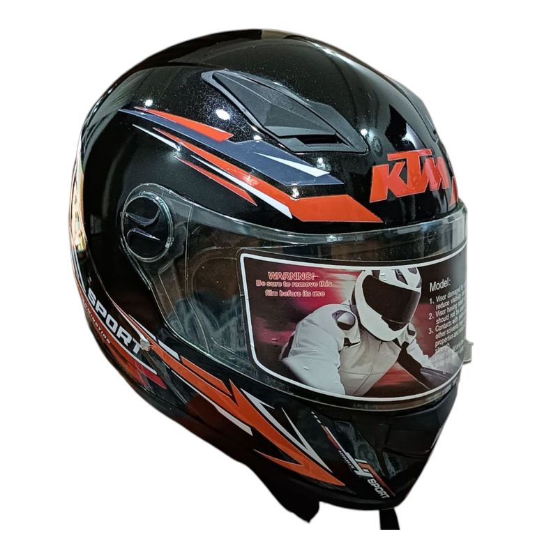 کلاه کاسکت فکدار مدل ktm sport