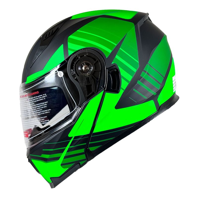 کلاه کاسکت مدل da1 black green105