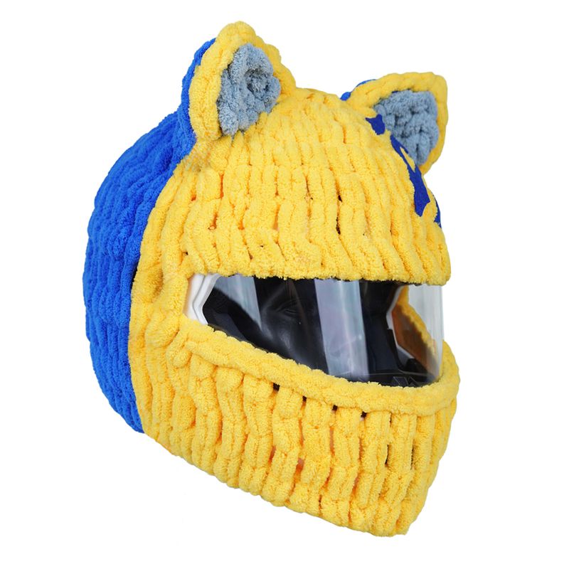 کلاه کاسکت پی مدل noface bear ye_bl